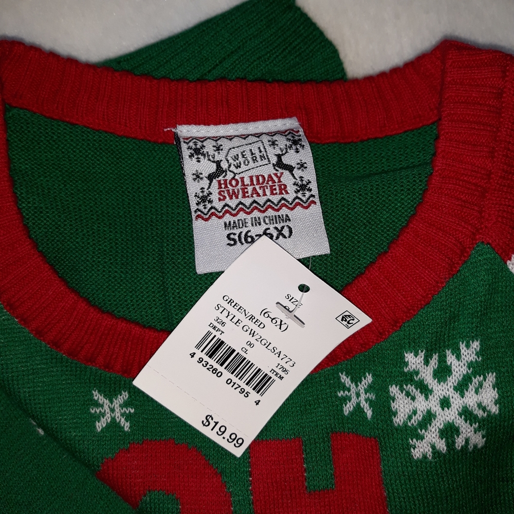 NEW Knit  Holiday Christmas Ugly Sweater - Picture 6 of 8